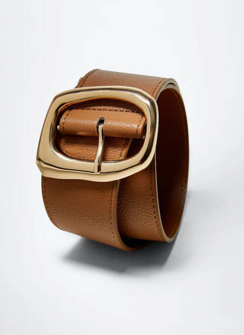 Ceinture marron MANGO femme