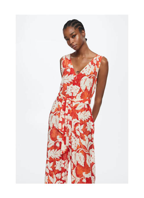 Combi-pantalon orange MANGO pour femme