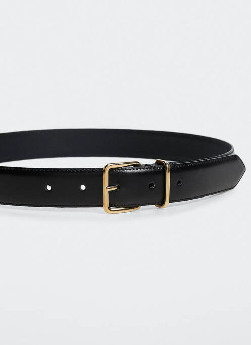 Ceinture noir MANGO femme