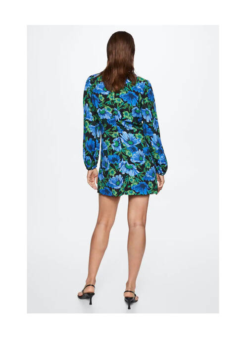 Robe courte bleu MANGO pour femme