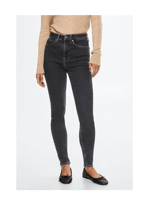 Jeans skinny gris MANGO pour femme