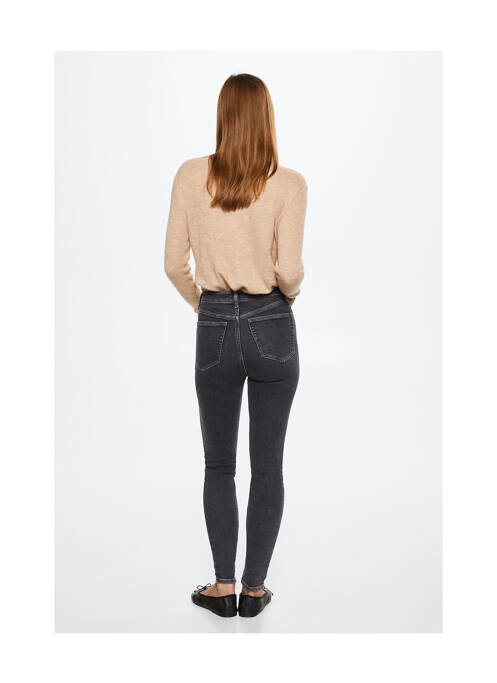 Jeans skinny gris MANGO pour femme