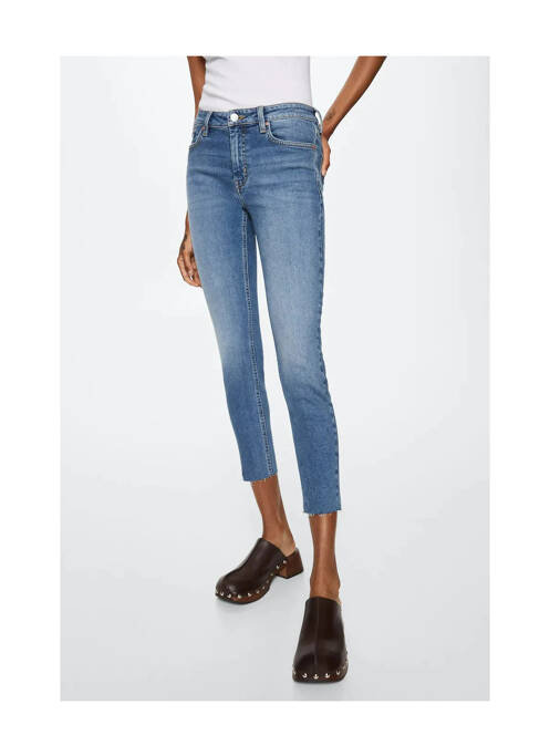 Jeans skinny bleu MANGO pour femme