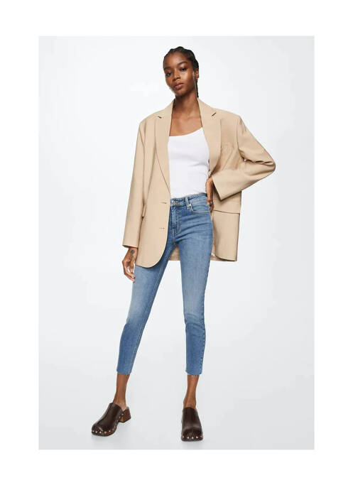 Jeans skinny bleu MANGO pour femme