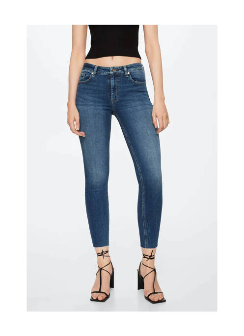 Jeans skinny bleu MANGO pour femme