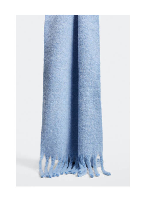 Echarpe bleu MANGO femme