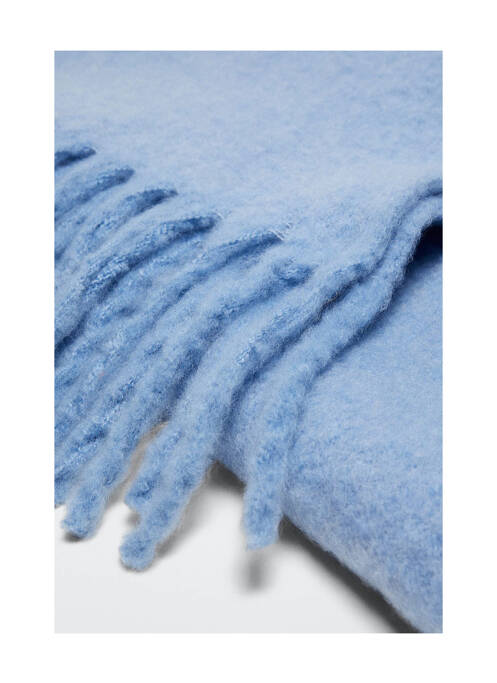 Echarpe bleu MANGO femme