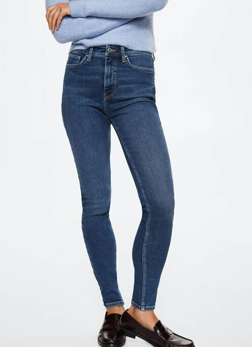 Jeans skinny bleu MANGO pour femme