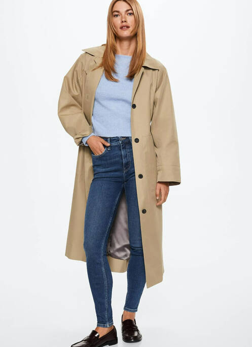 Jeans skinny bleu MANGO pour femme