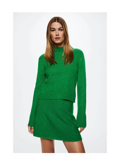 Pull vert MANGO pour femme