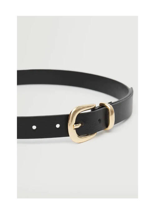 Ceinture noir MANGO femme