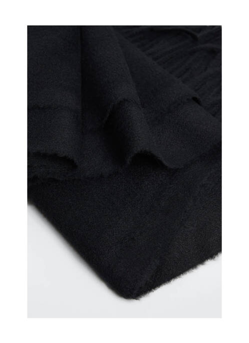 Echarpe noir MANGO femme