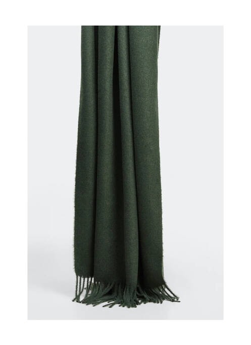 Echarpe vert MANGO femme