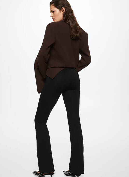 Pantalon flare noir MANGO pour femme