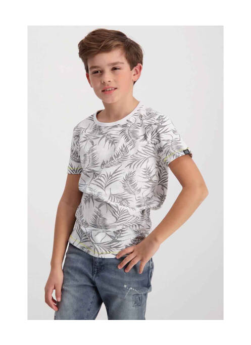 T-shirt blanc CARS JEANS pour garçon