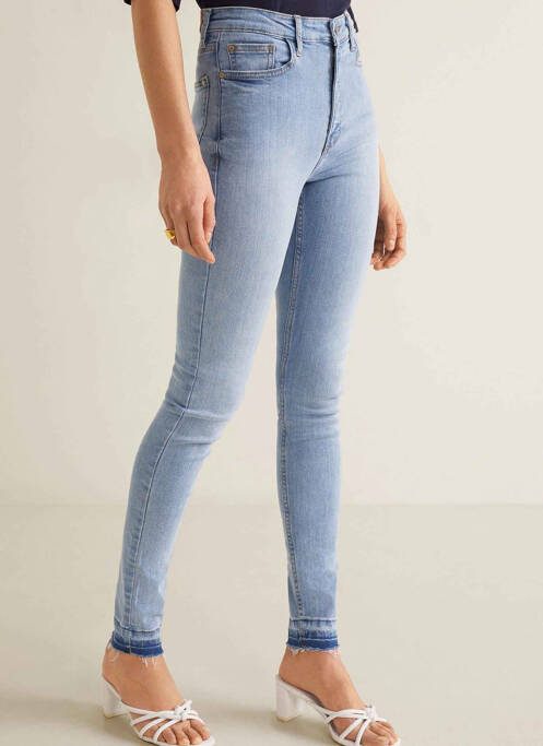 Jeans skinny bleu MANGO pour femme