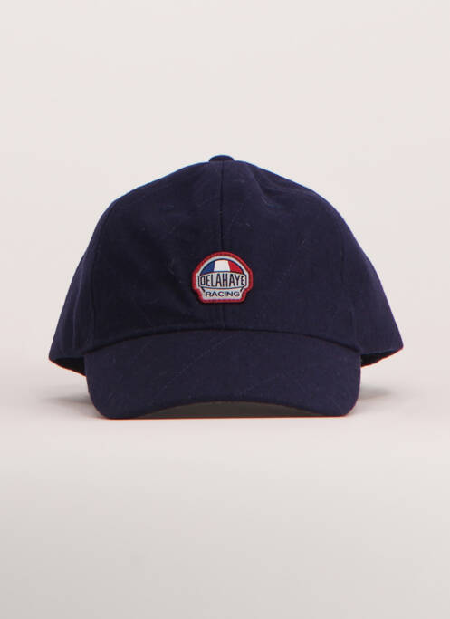 Casquette bleu DELAHAYE homme