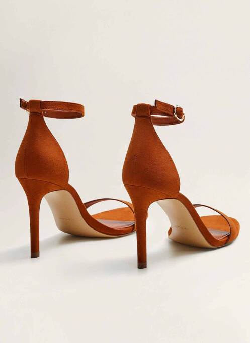 Sandales/Nu pieds marron MANGO femme