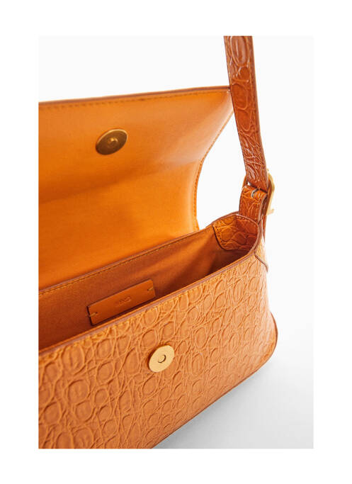 Sac jaune MANGO femme