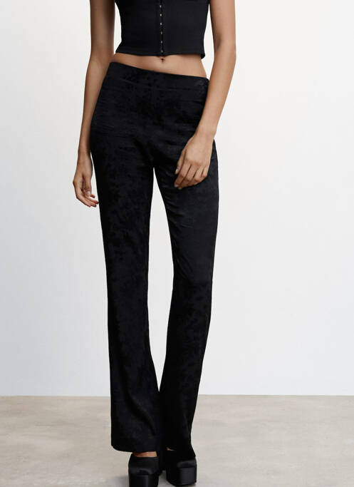 Pantalon flare noir MANGO pour femme