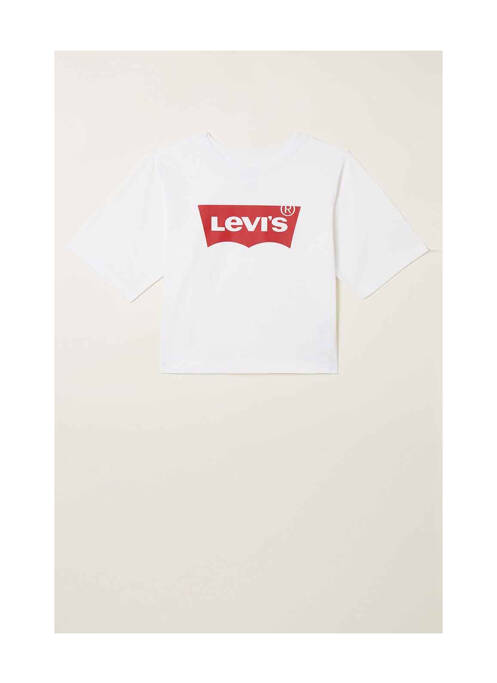 T-shirt blanc LEVIS fille