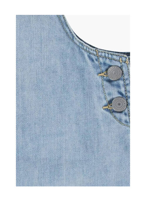 Robe courte bleu LEVIS pour fille