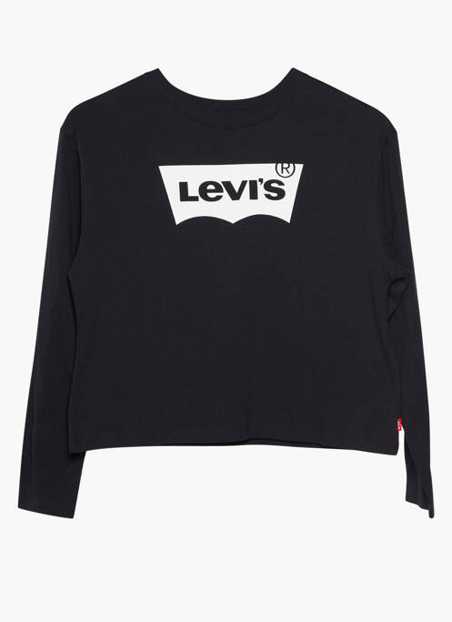 T-shirt noir LEVIS pour fille
