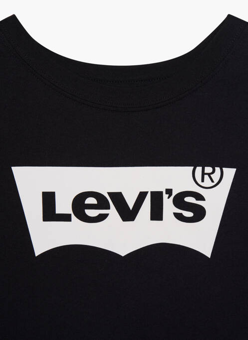 T-shirt noir LEVIS pour fille