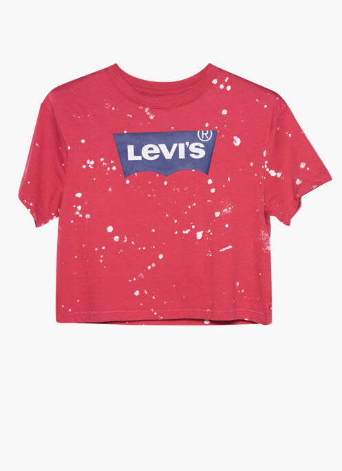 T-shirt rouge LEVIS pour fille