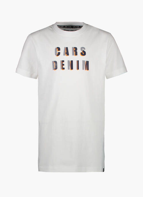T-shirt blanc CARS JEANS pour garçon