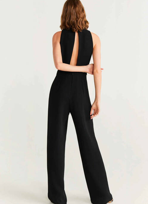 Combi-pantalon noir MANGO pour femme