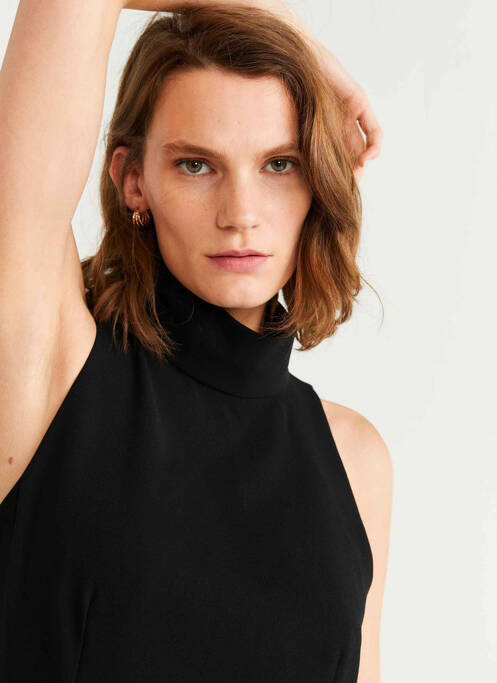 Combi-pantalon noir MANGO pour femme