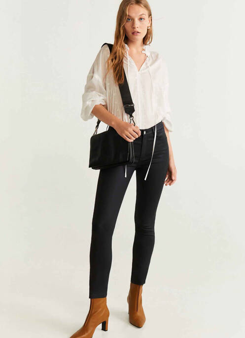 Jeans skinny noir MANGO pour femme