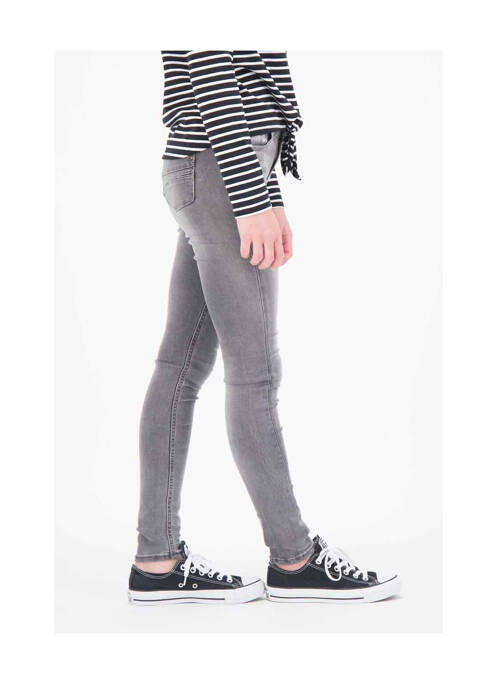 Jeans skinny gris GARCIA pour fille