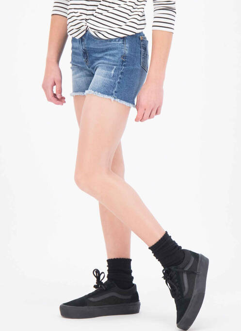 Short bleu GARCIA pour fille