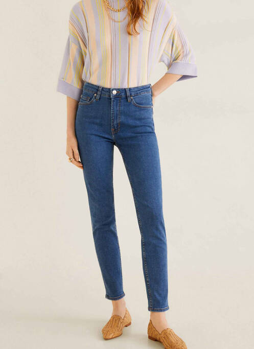 Jeans skinny bleu MANGO femme