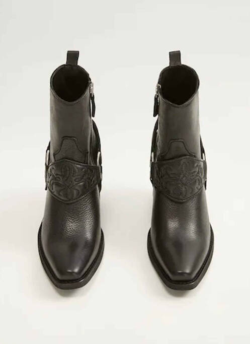 Bottines/Boots noir MANGO femme