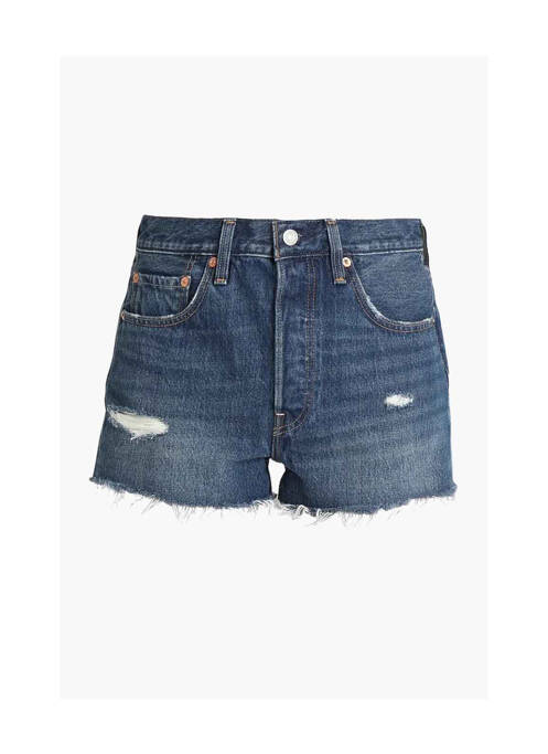 Short bleu LEVIS pour femme