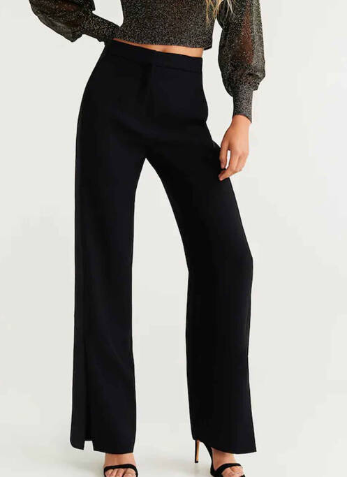 Pantalon flare noir MANGO pour femme