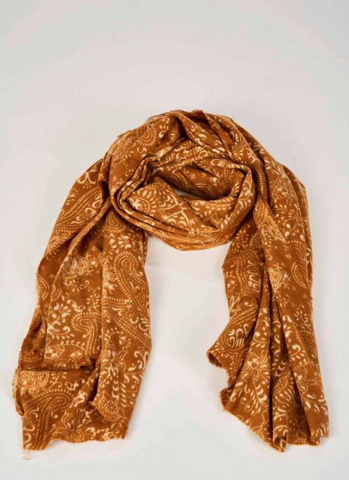 Foulard jaune MANGO pour femme