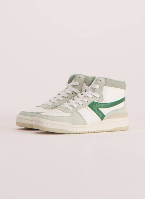 Baskets vert ZEB STYLE LAB  femme