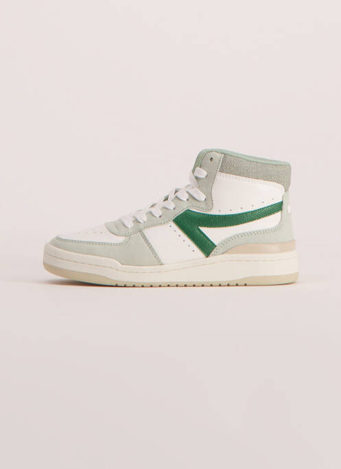 Baskets vert ZEB STYLE LAB  femme