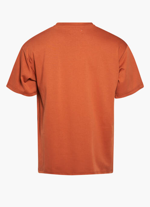T-shirt orange CATERPILLAR pour homme