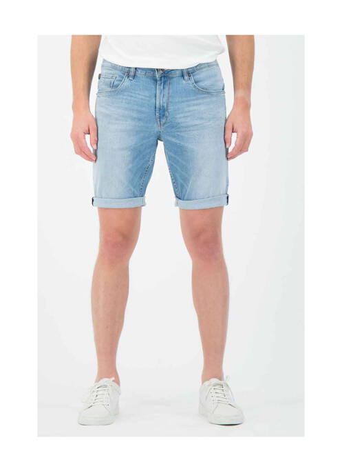 Short bleu GARCIA pour homme