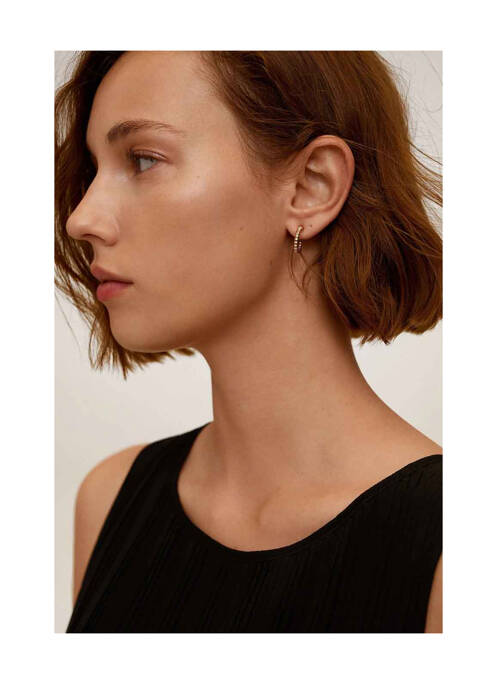 Robe courte noir MANGO femme