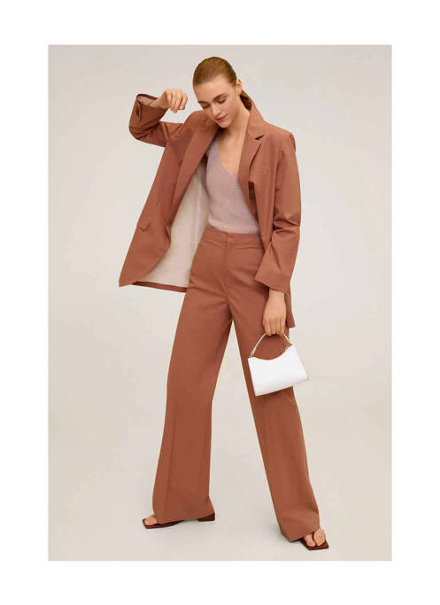 Débardeur rose MANGO pour femme