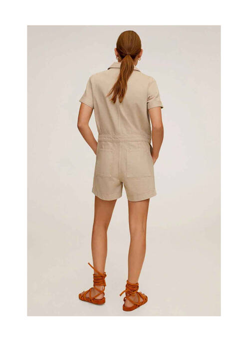 Combishort beige MANGO femme