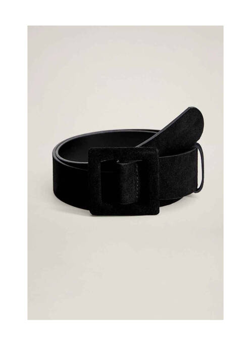 Ceinture noir MANGO femme