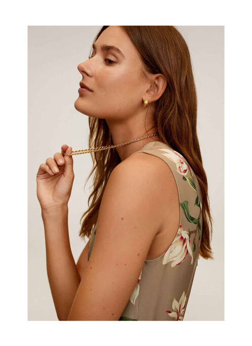 Combi-pantalon blanc MANGO femme