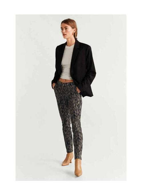 Jeans skinny beige MANGO pour femme
